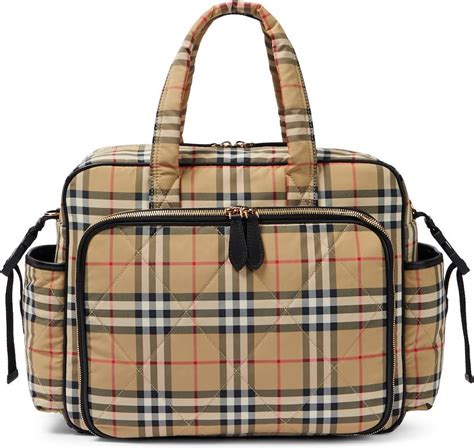 burberry nappy changing bag|burberry puffer jacket baby.